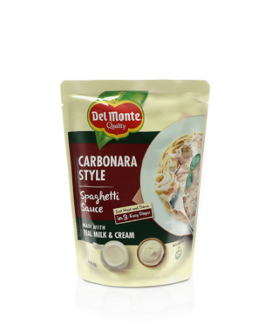 Del Monte Carbonara Spaghetti Sauce 400g