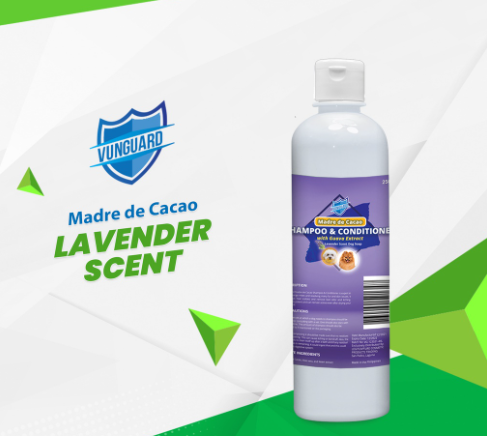 MADRE DE CACAO PET SHAMPOO AND CONDITIONER LAVANDER SCENT 250mL
