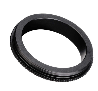 SV130 M48 Male to M42 Male Telescope Adapter Knurling Design Black