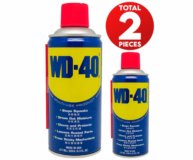 WD-40 Anti Rust Lubricant Multi-Use 277ml /9.3oz(Blue) 2PCS