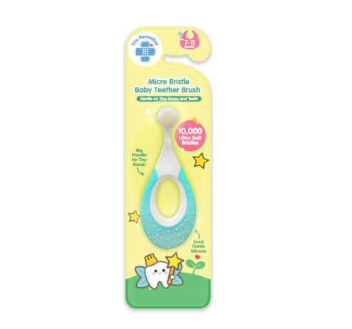 Tiny Buds Micro Bristle Baby Teether Brush