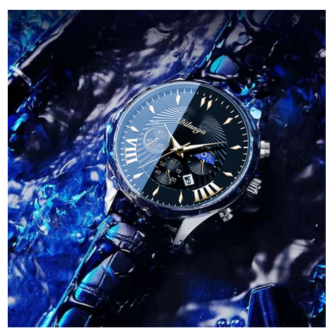 Original Luxury Fashion Business Trend Casual Sports Temperament Men's Stainless Steel Watch M006