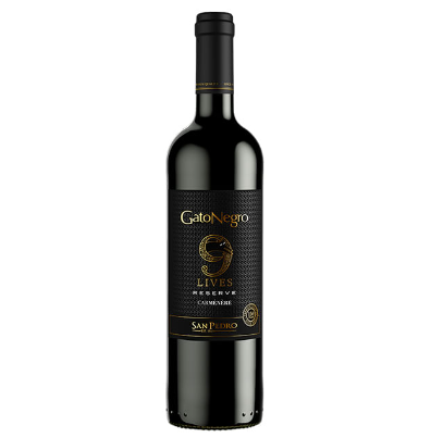 Gato Negro 9 Lives Reserve Carmenere San Pedro 750ml