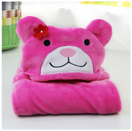 Baby Coral Fleece Cartoon Bath Towel Baby Warm Cloak Baby Cute Bath Towel BT5
