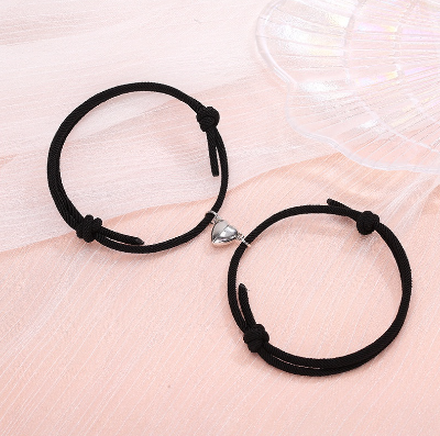 Magnetic Couples Bracelets Rope Bracelet