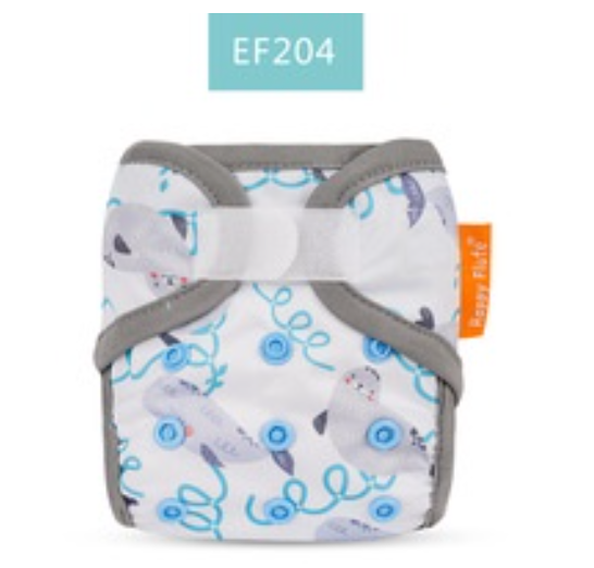Happyflute Newborn Print PUL Design Snap Or Hook&Loop Eco-friendly Cloth Diaper Cover Baby Cloth Diaper CD10