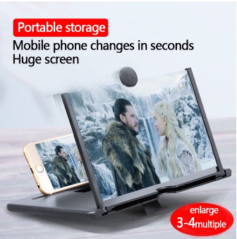 10 inch 3D Phone Screen Magnifier Amplifier Folding Design HD Video Magnifying Glass Watch 3d Movies