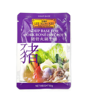 Lee Kum Kee Soup Base For Pork Bone Hot Pot 50g