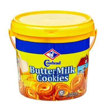 Cowhead Buttermilk Cookies Bucket 350g