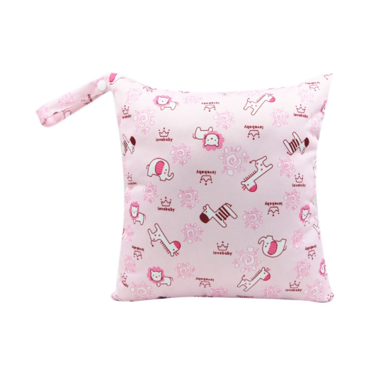 Waterproof and Reusable Baby Diaper Bag Durable Baby Diaper Stroller Handbag 014