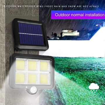 LED Solar Wall Light Solar Powered Street Light Outdoor Lighting Solar Light Motion Sensor Wall Lamp