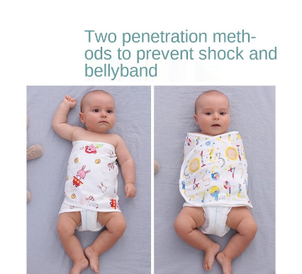 Baby Newborn Sleep Sack Swaddle Receiving Blanket Cotton Swaddling Half Wrap