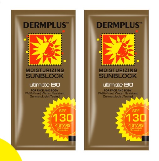 Dermplus Moisturizing Sunscreen SPF 130 2Pcs 15ml