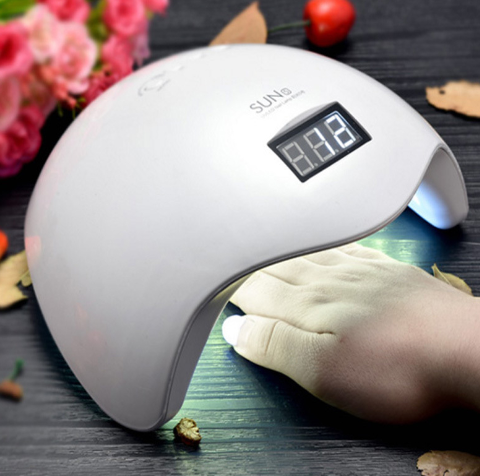 64W SUN 5 UV LAMP 24 LEDs UV Light Nail Dryer Quick Dryer Auto Sensor Nail Lamp