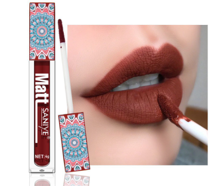 SANIYE 9 Colors Matte Liquid Lip Tint Waterproof Lipstick L1181