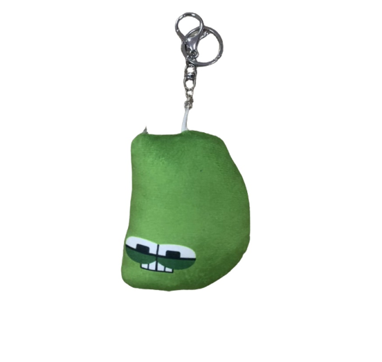 10cm Alphabet Lore Plush Pendant Doll Baby Educational Toy Home Decor Xmas Gift D