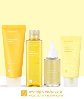 Glow Line Skincare Set  For Brightening Nighttime