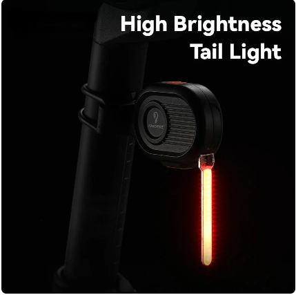 Flowing Water Bike Rear Light Bicycle Tail Light Led Night Riding Pilot Lights MTB Road Bike Accessories Safety Warning Light
