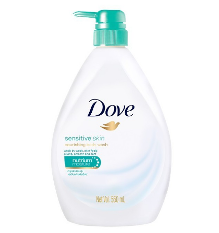 Dove Body Wash Sensitive Skin 550ml
