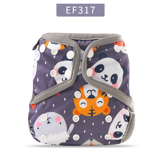 Baby Cloth Diaper Cover One Size Reusable Washable Adjustable Waterproof Diaper S9