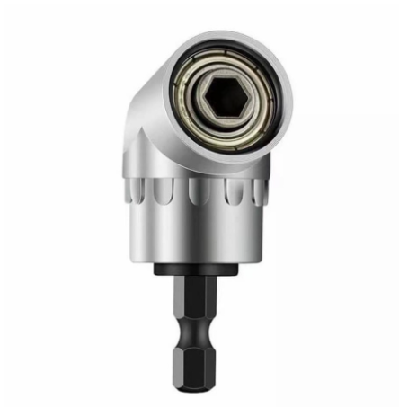 Plextone Short 105 Degree Extension Right Angle Quick Change Drill Bits Adoptor Shank Screwdriver