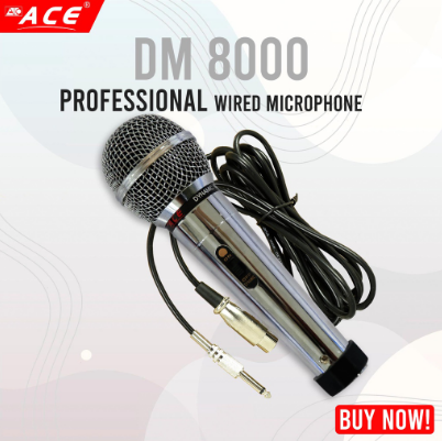 ACE DM-8000 Professional Dynamic Wired Microphone