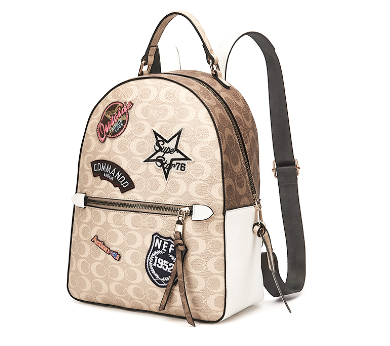 How.R.U Korean Women Bag Floral Print Handbags Casual Anti-Theft Knapsack Back Pack