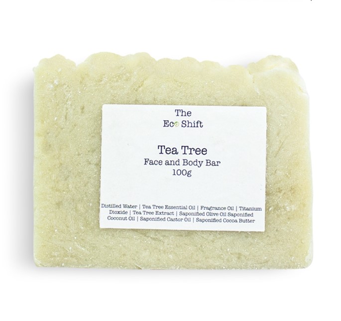 Anti Acne Face & Body Bar with Tea Tree 100ml 2Pcs