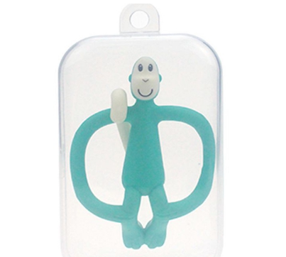 Monkey Molar Teeth Pain Relief Tool Kid Teether Educational Toy Baby Shower