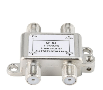 Satellite Power Splitter 3-Way Splitter Three Power Splitter JS-SP03 Splitter