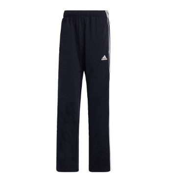 Adidas Lifestyle Primegreen Essentials Warm-Up Open Hem 3-Stripes Track Pants Men Blue H48429
