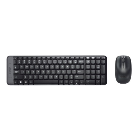[ONLINE EXCLUSIVE] Logitech MK215 Wireless Keyboard and Mouse Combo for Windows, 2.4 GHz Wireless
