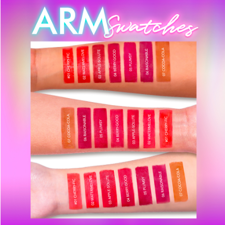 DAZZLE ME Juicy Punch! Liptint -Lip Tint Dewy Finish Lip Stain Pigmented Lip tint Long Lasting Gloss