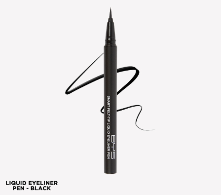 BYS Liquid Eyeliner Pen Smart Felt 0.2% HA Black Blistered