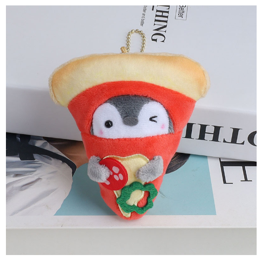 Koi Penguin Plush Doll Small Pendant Bag Pendant Charm Doll Keychain Toy Doll F34