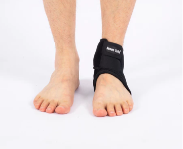 Safety Ankle Support Gym Running Ankle Protection Black Foot Bandage Elastic Ankle Brace Band Guard Sport