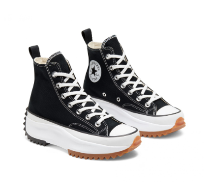 Converse Run Star Hike Hi Unisex Shoes Black/White