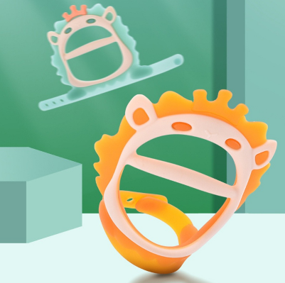 SOME Newborn 3D Teething Molar Stick Baby Safety Silicone Teether Bracelet Infants Chewable Nursing Soother Toy