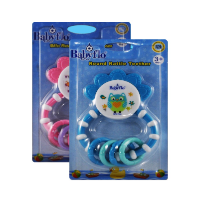 Babyflo Round Rattle Teether