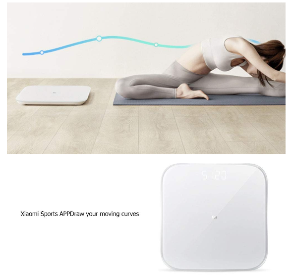 Xiaomi Mi Smart 2 LED Display Body Weighing Scale