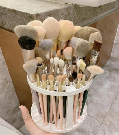 49 Holes Beauty Organizer Makeup Brush Storage Paint Pencil Brush Holder