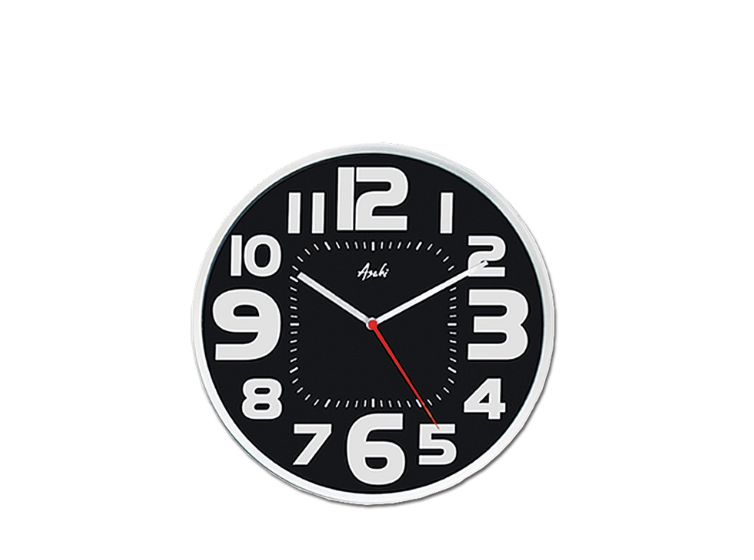Asahi M 2914 Round Wall Clock 14 Inches