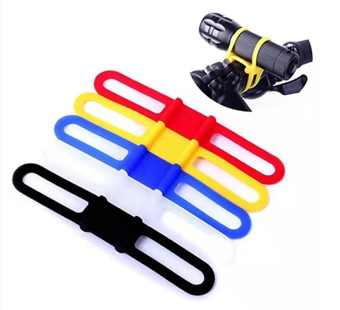 Bicycle silicone strap bicycle handlebar handlebar coded watches tie the mountain car binding rope