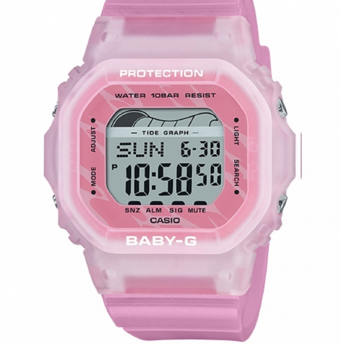 Casio Baby-g BLX-565S-4DR Digital Rubber Strap Watch For Women