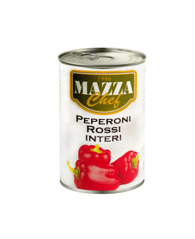 Mazza Red Pepper (Pimientos) 390g