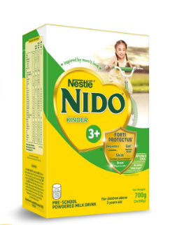 NIDO 3+ Powdered Milk Drink For Pre-Schoolers Above 3 Years Old 700g