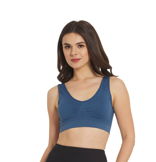 SIMPLY FIDELIA by HUGA Comfort Bra for Women Seamless Bra Easy Bra Non Wire Bra on Sale