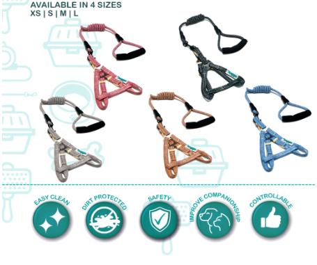 Doggo Atlanta Strong Harness (Small Size)