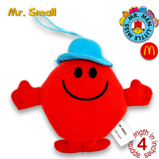 Mr Men Little Miss McDo Hanging Plushies Bag Charm Stuffed Toys McDo33