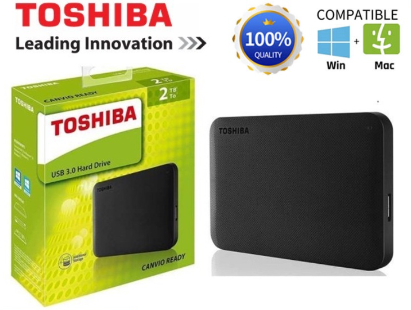 Toshiba 2TB 1TB External Hard Drives USB 3.0